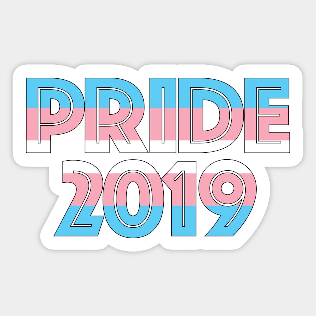 Transgender Pride 2019 Sticker by NightField